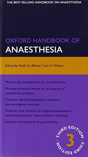 Oxford Handbook of Anaesthesia							- Oxford Handbooks
