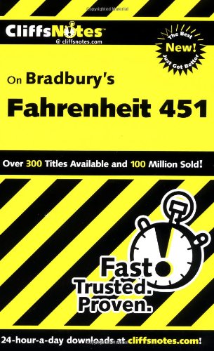 CliffsNotes on Bradbury's Fahrenheit 451