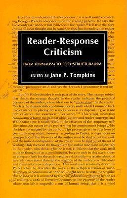 Reader-Response Criticism : From Formalism to Post-Structuralism - Thryft