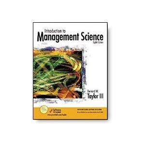 Introduction to Management Science - Thryft