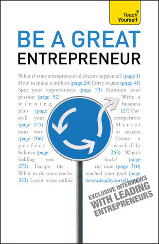 Be a Great Entrepreneur