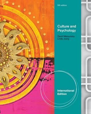 Culture and Psychology - Thryft