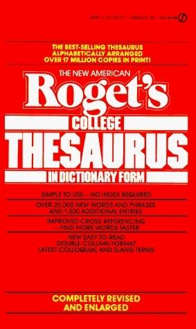 Morehead Philip D. : New American Roget'S Thesaurus - Thryft