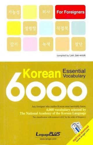 Korean Essential Vocabulary 6000 for Foreigners : Korean-English - Thryft