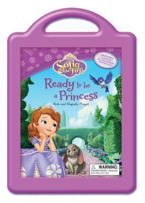 Sofia the First Ready to Be a Princess : Book and Magnetic Playset - Thryft