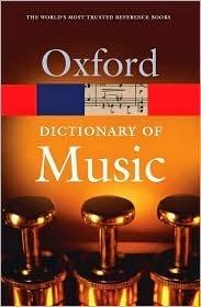 The Concise Oxford Dictionary Of Music - Thryft