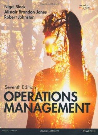 Slack: Operations Management 7th edition MyOMLab pack - Thryft