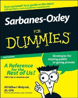 Sarbanes-Oxley for Dummies
