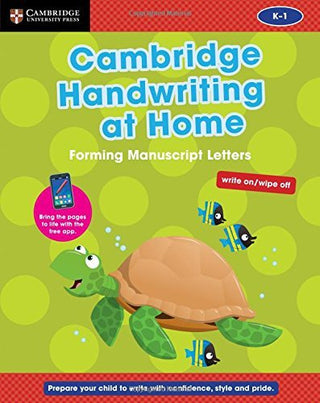 Cambridge Handwriting at Home: Forming Manuscript Letters - Penpals for Handwriting