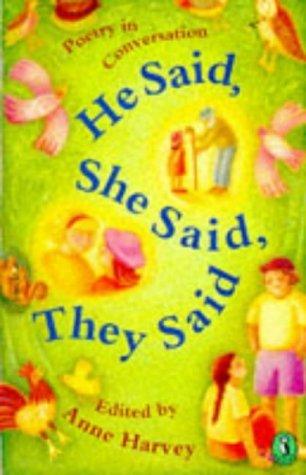 He Said, She Said, They Said : Poetry in Conversation - Thryft