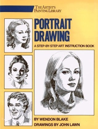 Portrait Drawing - The Artist's Painting Library