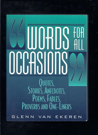 Words for All Occasions - Thryft