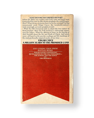 A Million Years to the Promised Land: Edgar Cayce's Story of the Old Testament Genesis through Deuteronomy - Thryft