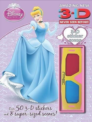 Disney 3d Sticker Scene: Princess - Thryft