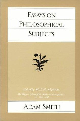 Essays on Philosophical Subjects - Thryft