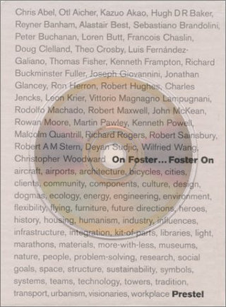 On Foster - Foster On Architecture S.