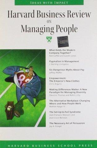 "Harvard Business Review" on Managing People - Thryft