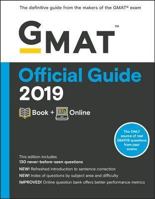 GMAT Official Guide 2019 : Book + Online - Thryft