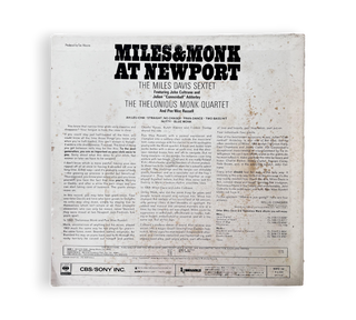 Miles & Monk At Newport
