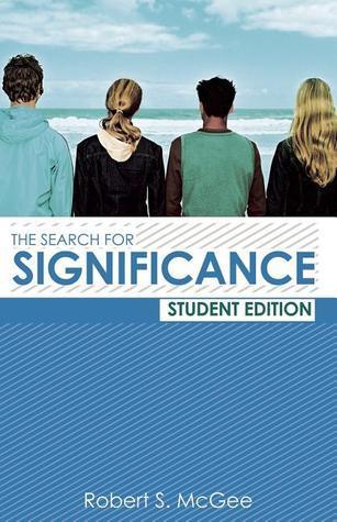 The Search for Significance Student Edition - Thryft
