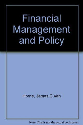Financial Management and Policy