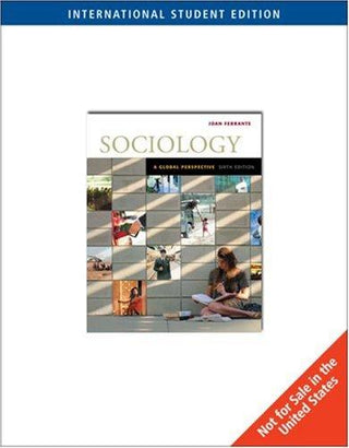 SOCIOLOGY 6/E ISE A GLOBAL PERSPECTIVE - Thryft