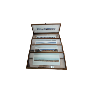 Set of 10 Framed Panoramic Photo Prints