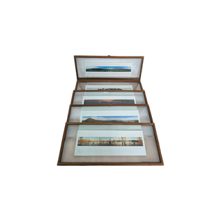 Set of 10 Framed Panoramic Photo Prints