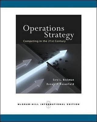 Operations Strategy: Competing in the 21st Century - Thryft