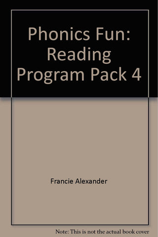 Phonics Fun - Reading Program, Pack 4
