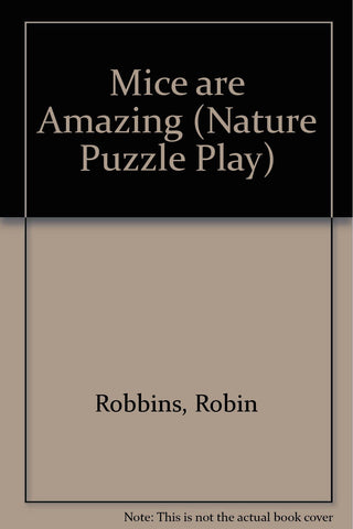 Mice Are Amazing - Nature Puzzle Play