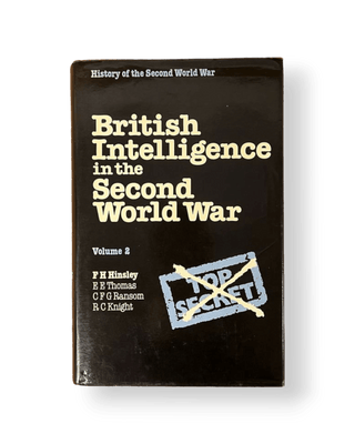 British Intelligence in the Second World War Volume 2 - Thryft