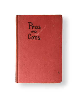 Pros and Cons: A Newspaper-Reader's and Debater's Guide to the Leading Controversies of the Day - Thryft