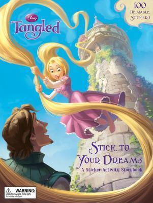 Tangled: Stick To Your Dreams - A Sticker-Activity Storybook - Thryft
