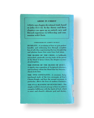 Abide in Christ
