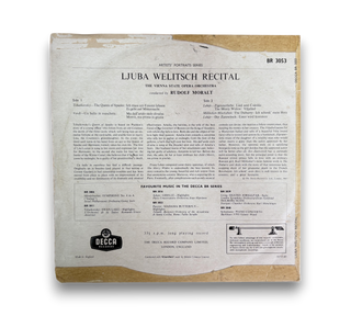 Ljuba Welitsch-Recital