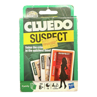 Cluedo Suspect Card Game
