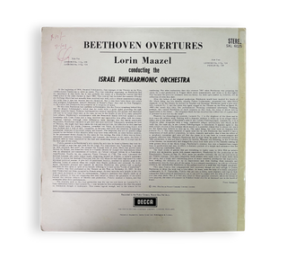 Beethoven Overtures