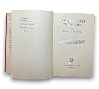 Samuel Pepys: The Years of Peril