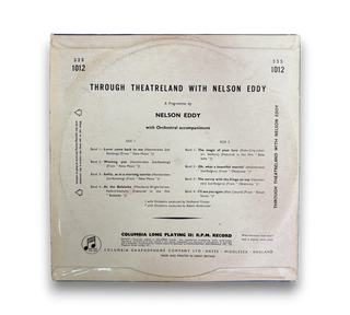 Through Theatreland With Nelson Eddy