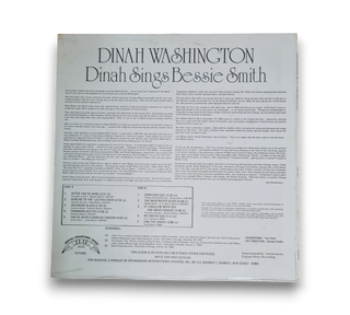 Dinah Sings Bessie Smith