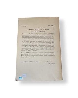 Essays on Bertrand Russell