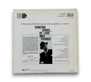 Sinatra Sings...Of Love And Things