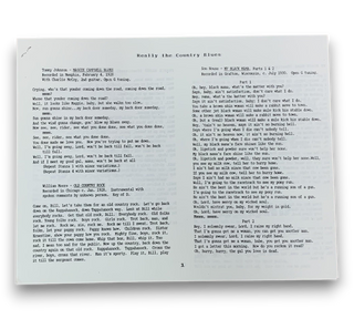 Really! The Country Blues 1927-1933