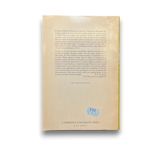 Mathematics, Matter and Method: Philosophical Papers, Volume 1