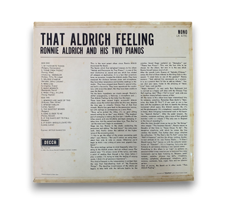 That Aldrich Feeling