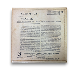 Klemperer Conducts Wagner