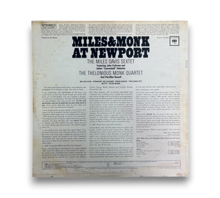 Miles & Monk At Newport