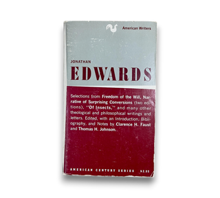 Jonathan Edwards: Representative Selections, with Introduction, Bibliography, and Notes