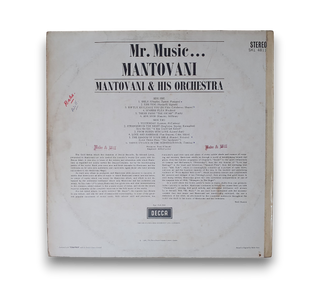 Mr. Music...Mantovani